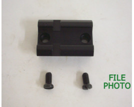 Scope Base - Detachable Top Mount - Two Piece Style - Alloy - Rear - by Weaver