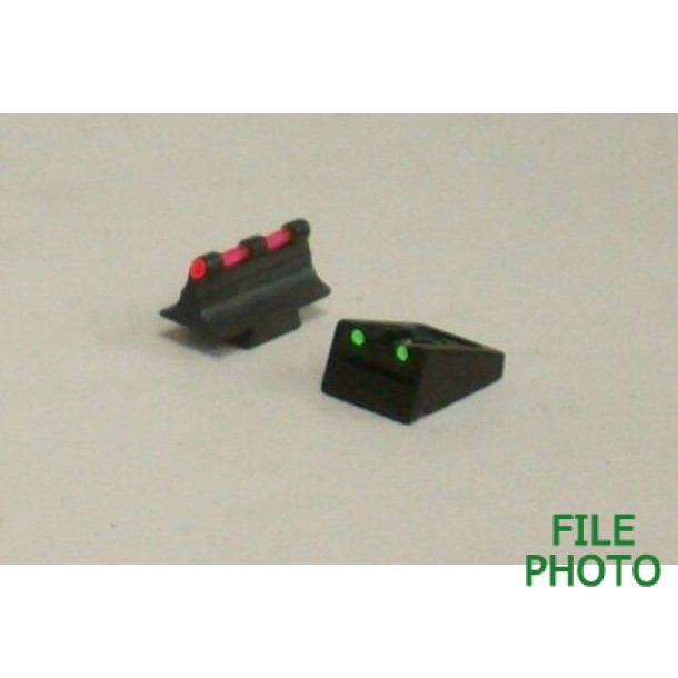 Rear Sight Open Blade Leaf & Front Sight Set - Firesight - by Williams Gun Sight Company