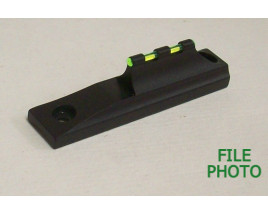 Knight KRB7 In-Line Rolling Block Muzzle Loaders - Green Fiber Optic Ramp Front Sight