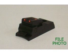 Knight KRB7 In-Line Rolling Block Muzzle Loaders - Red Fiber Optic Rear Sight Assembly 