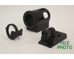 Remington Model 700 Muzzle Loading Rifles - Western Precision Standard Aperture & Green Fiber Optic Sight Set