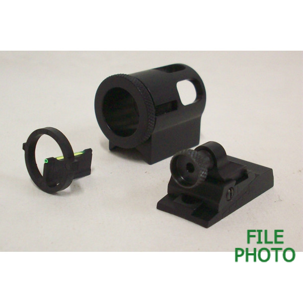 Remington Model 700 Muzzle Loading Rifles - Western Precision Standard Aperture & Green Fiber Optic Sight Set Remington Model 700 Muzzle Loading Rifles - Western Precision Standard Aperture & Green Fiber Optic Sight Set