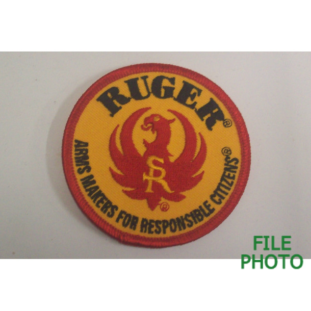 Ruger Arms Makers Patch - 3 Inch Diameter