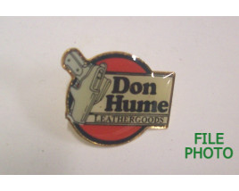 Don Hume Leathergoods 1 Inch Pin