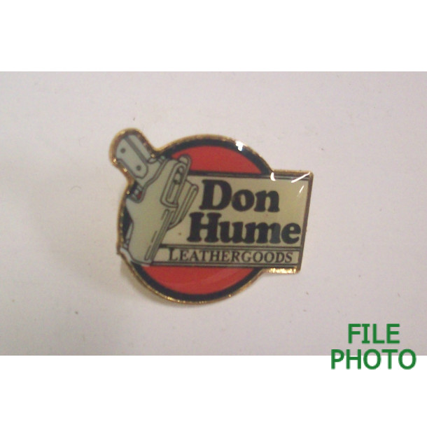 Don Hume Leathergoods 1 Inch Pin