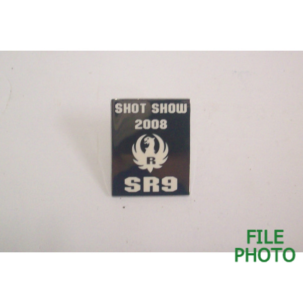 Ruger Shot Show 2008 SR9 1 Inch X 3/4 Inch Pin