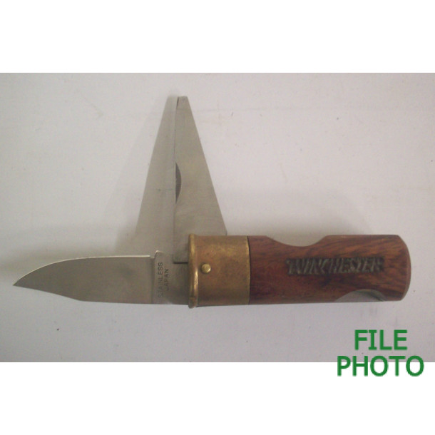 Winchester Shotshell Shaped Pocket Knife - 2 1/2 Inch