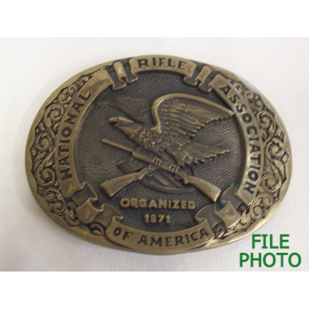 National Rifle Association of America Belt Buckle 