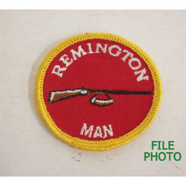 Remington Man Patch - 2 Inch Diameter