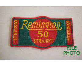 Remington 50 Straight Skeet Patch - 2" X 4" 
