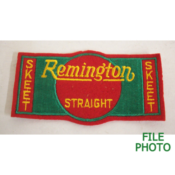 Remington Straight Skeet Patch - 3" X 5 3/8" 