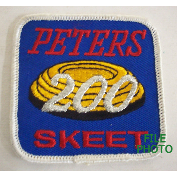 Peters Skeet 200 Patch - 3 Inch