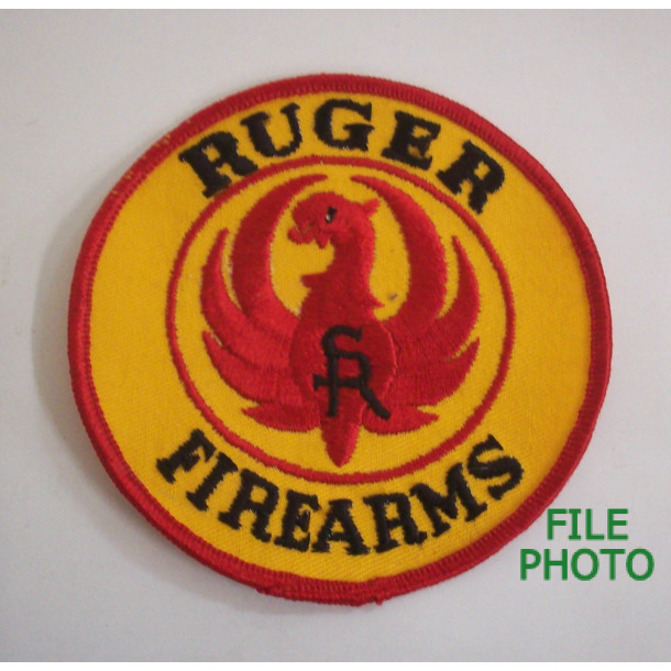 Ruger Firearms Patch - 4 Inch Diameter