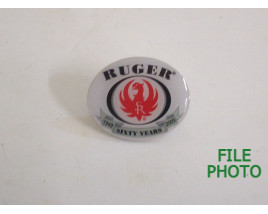 Ruger Firearms 60 Year Anniversay Pin -1949-2009