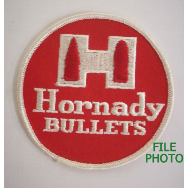 Hornady Bullets Patch - 3 1/2 Inch Diameter