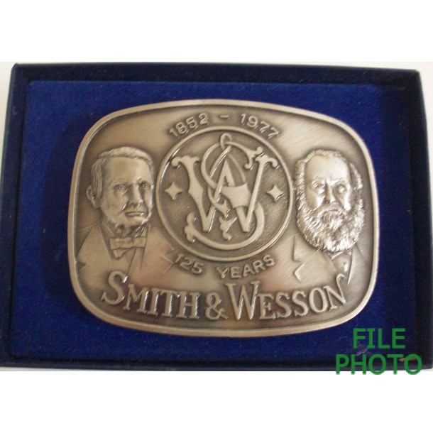 Smith & Wesson 1977 "125th Anniversay Commemorative" Belt Buckle 