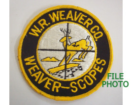 Weaver Scopes Patch - 4" Diameter