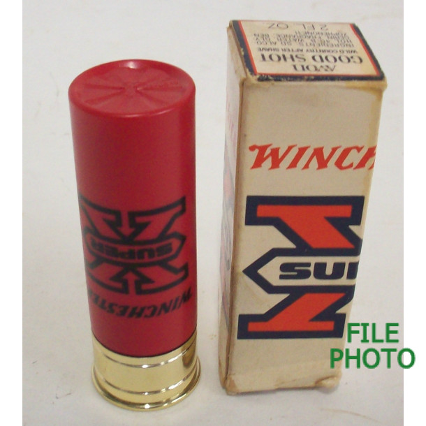 Winchester Avon Good Shot After Shave EMPTY 12 Ga Shell 